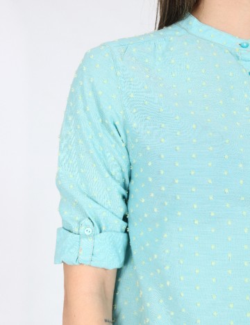 Camasa Zara, turcoaz