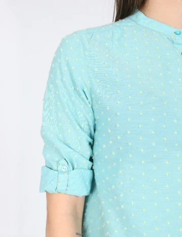 Camasa Zara, turcoaz
