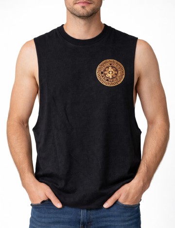 
						Maiou River Island, negru