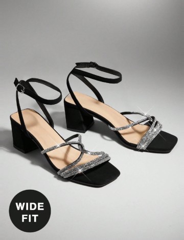 
						Sandale SHEIN, negru