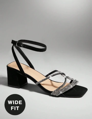 Sandale SHEIN, negru