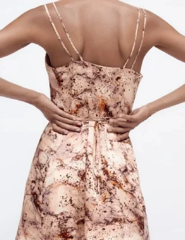 Rochie scurta Zara, crem