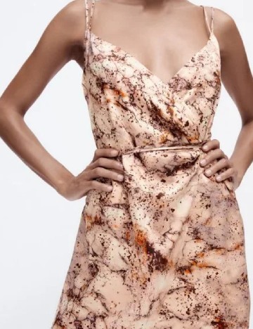 Rochie scurta Zara, crem