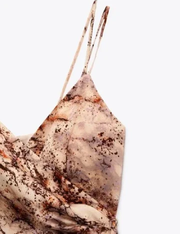 Rochie scurta Zara, crem