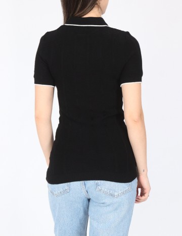 Tricou River Island, negru