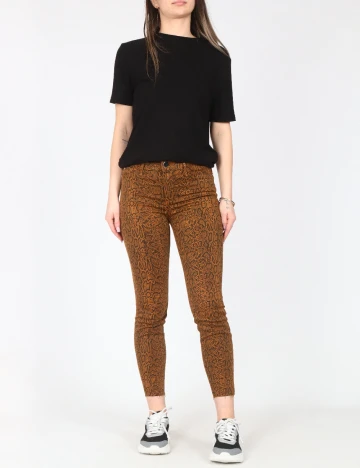 Pantaloni River Island, imprimeu sarpe
