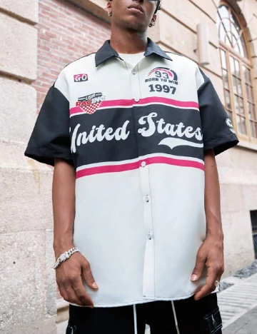 Camasa Oversize SHEIN, mix culori