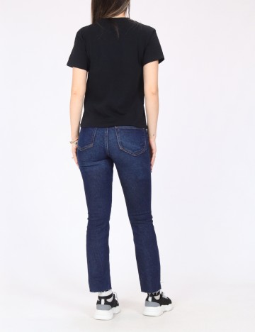 Tricou River Island, negru