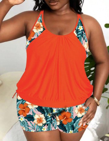 
						Costum de baie SHEIN CURVE, mix culori