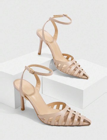 Pantofi Cuccoo, crem