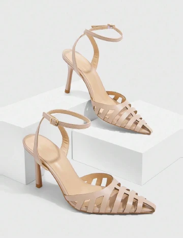 Pantofi Cuccoo, crem