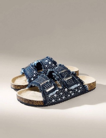 
						Slapi SHEIN, albastru