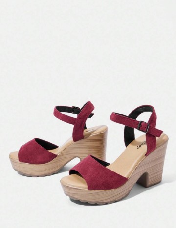 Sandale SHEIN, visiniu