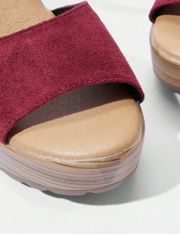 Sandale SHEIN, visiniu