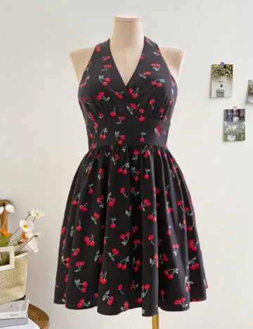 Rochie scurta SHEIN CURVE, negru