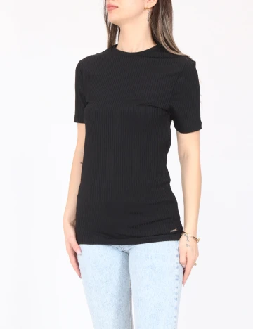 Tricou River Island, negru