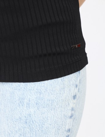 Tricou River Island, negru