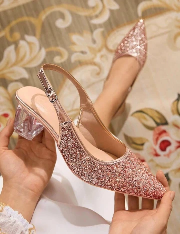 Pantofi Cuccoo, auriu