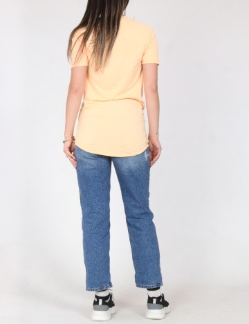 Tricou River Island, portocaliu