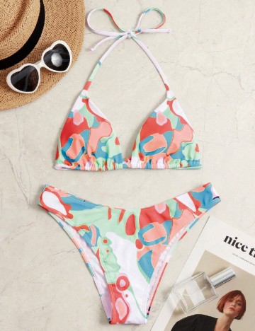 
						Costum de baie SHEIN, mix culori