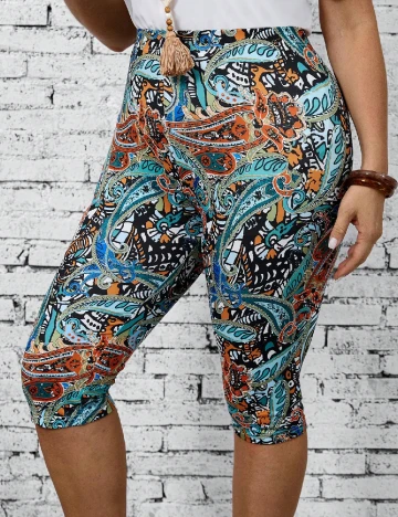 Pantaloni trei sferturi Emery Rose Curve, mix culori