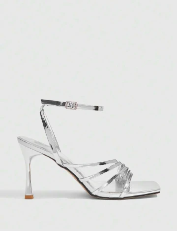 Sandale Cuccoo, argintiu