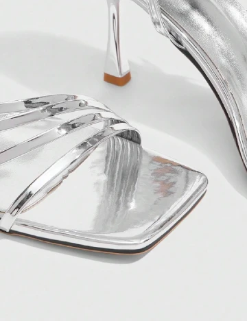 Sandale Cuccoo, argintiu