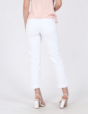 Pantaloni River Island, alb