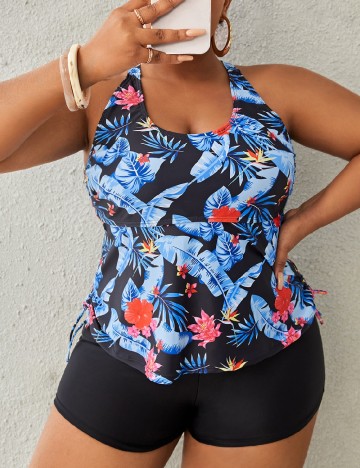 
						Costum de baie SHEIN CURVE, mix culori