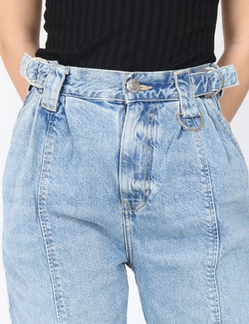 Blugi River Island, albastru