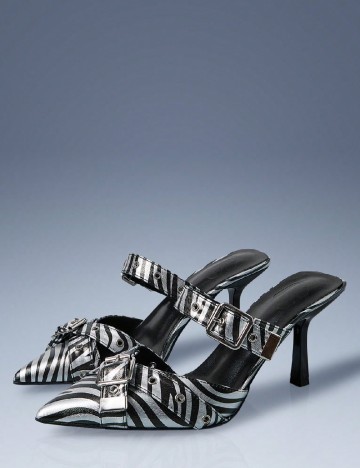 
						Saboti Cuccoo, argintiu/negru