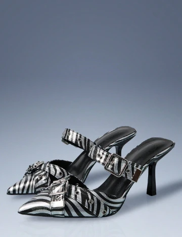 Saboti Cuccoo, argintiu/negru