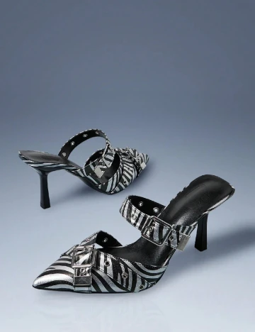 Saboti Cuccoo, argintiu/negru