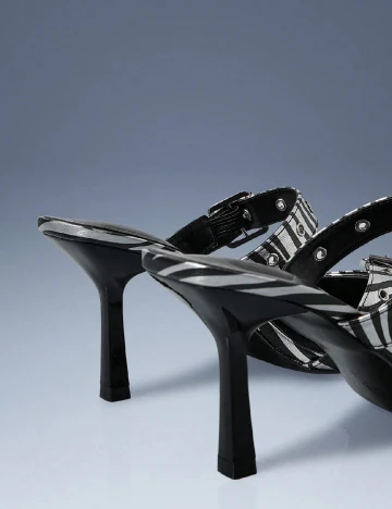 Saboti Cuccoo, argintiu/negru