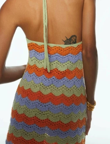 Rochie scurta Zara, mix culori