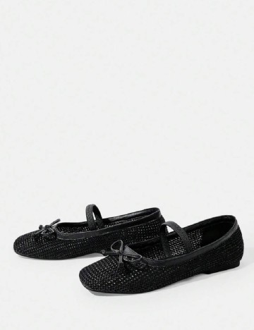 
						Balerini SHEIN, negru