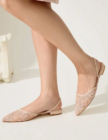 Pantofi Cuccoo, crem