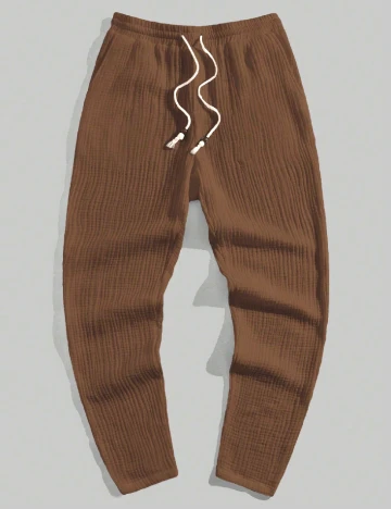 Pantaloni SHEIN, maro