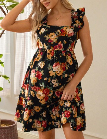 
						Rochie scurta SHEIN Maternity, floral print
