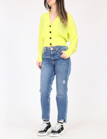 Blugi River Island, albastru