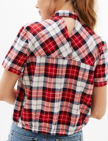 Camasa Bershka, rosu