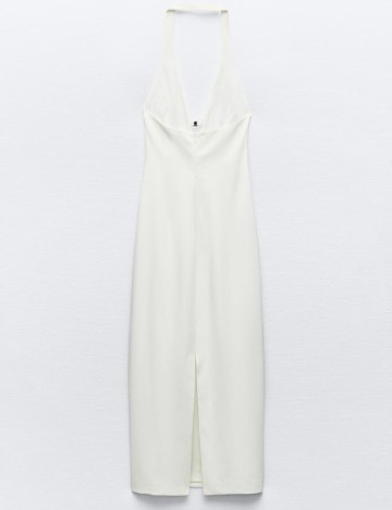 Rochie medie Zara, alb