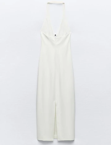 Rochie medie Zara, alb