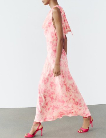 Rochie lunga Zara, roz