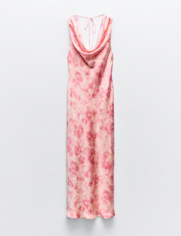 Rochie lunga Zara, roz