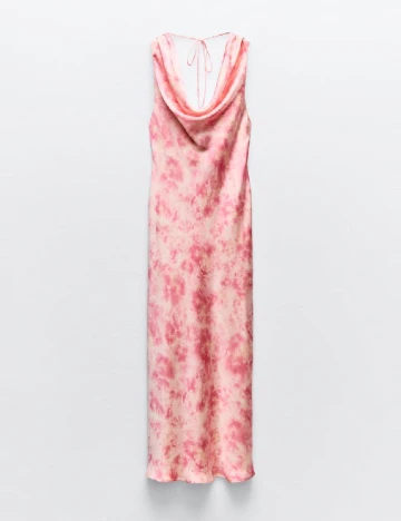 Rochie lunga Zara, roz