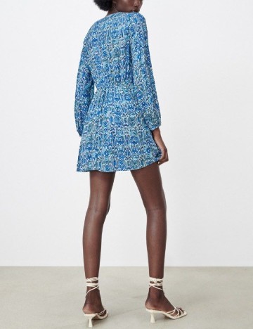 Rochie scurta Zara, albastru