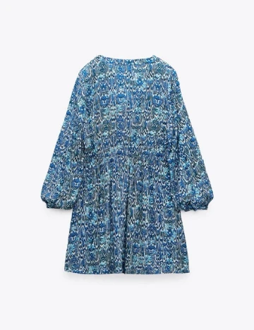 Rochie scurta Zara, albastru