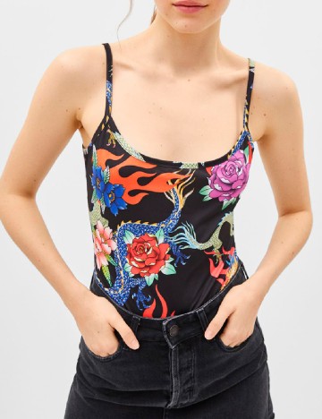 
						Body Bershka, negru