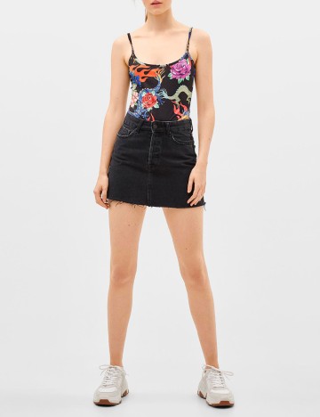 Body Bershka, negru